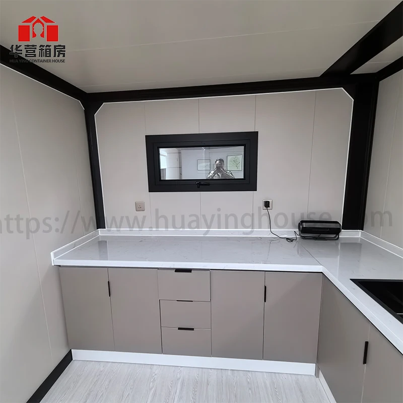 10-Ft Modular Expandable Wooden Container House Flat Pack for Guest Accommodation in Villa Hotel Apartment Hospital Made China