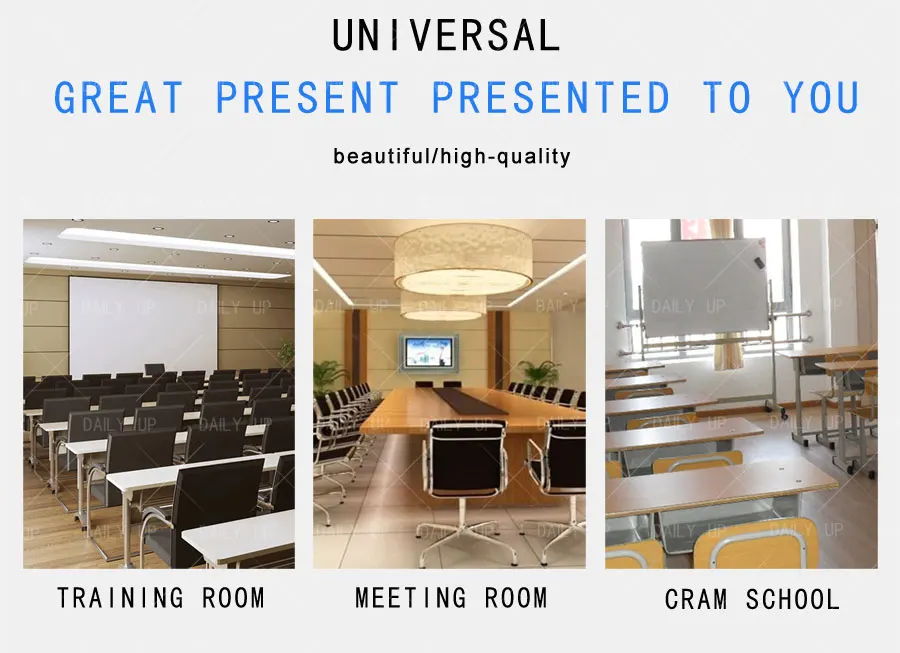 Solid School Training Chair With Tablet Stackable Metal Frame Office Chair With Ergonomic Backrest For Students And Meeting