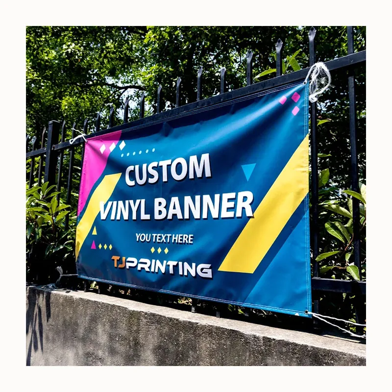 Striscione Pubblicitario In PVC Personalizzato – Esterno/Interno Con Occhielli