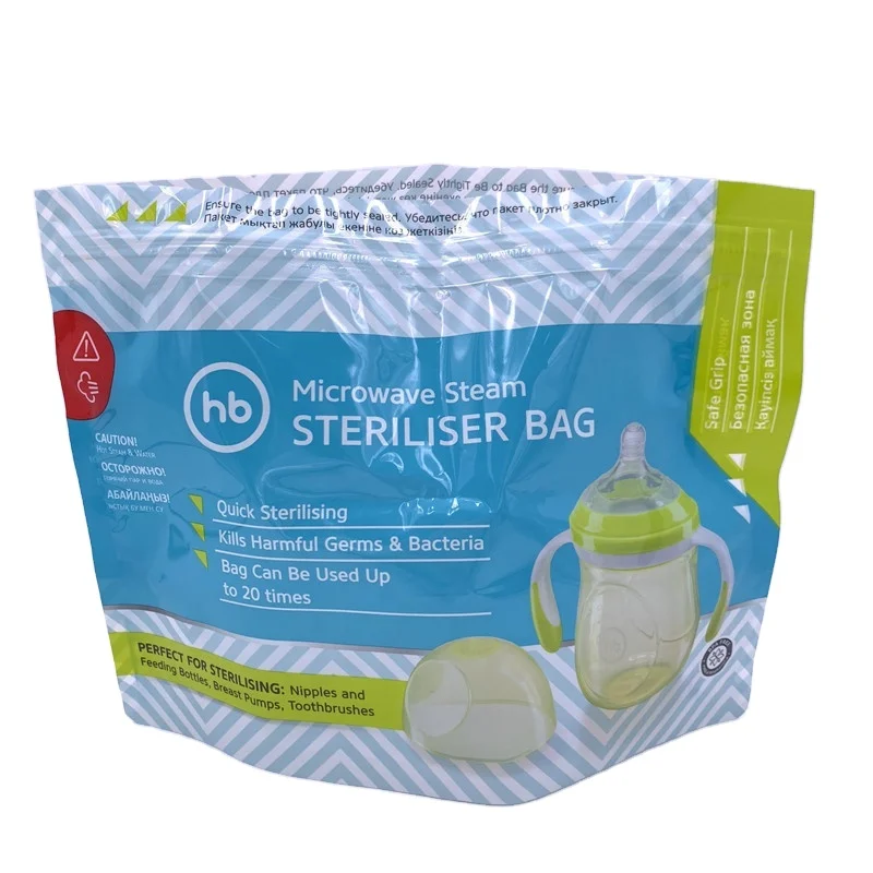 Cherub Baby - Microwave Steam Steriliser Bags Pack of 6