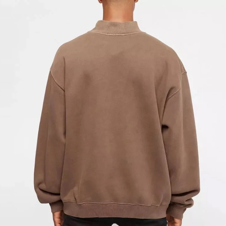 Hd530 Custom Heavyweight Pullover Crew Neck Hoodies 100 Cotton Mock