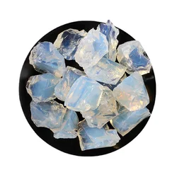 Оптовая продажа лечебные драгоценные камни белые опалитовые грубые необработанные опалы для