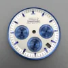 S azul y blanco