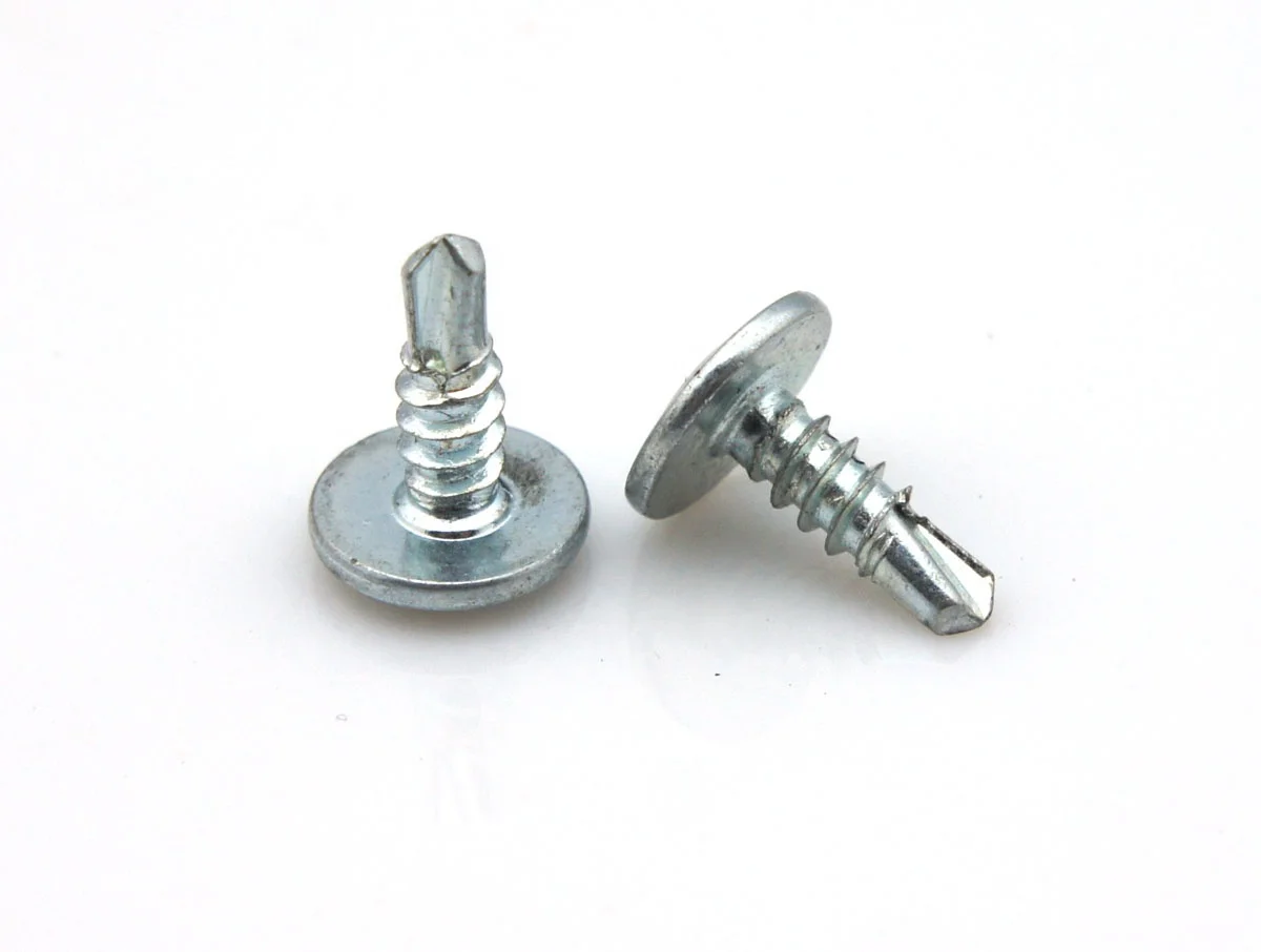 thumbnail image 2 of Tru-Fast 1000-Pack #8 X 3/4-Inch Self-Drilling Phillips Truss Head Washer Screws – Zinc Plated – Lath Screws 2 of 2