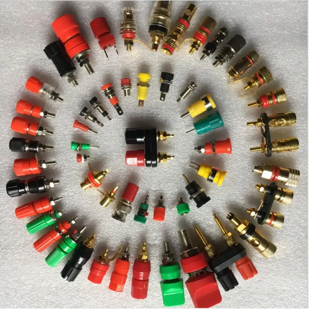 High Voltage 2mm Shrouded Safety Stackable Banana Plug