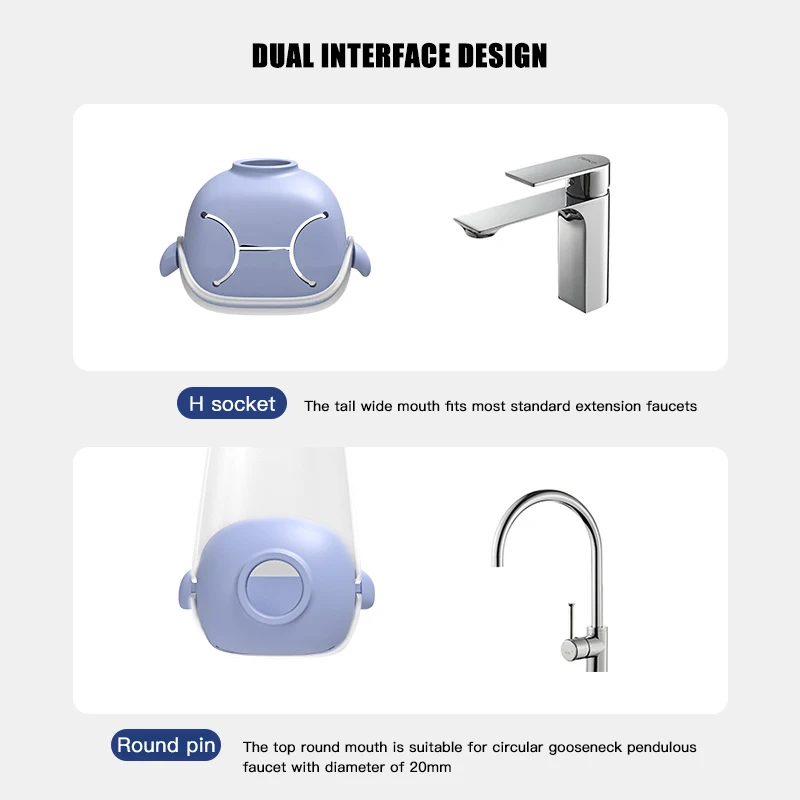Cartoon Design Baby Hand Washing Assistant Baby Faucet Extender Silicone Children's Splash-Proof Water Device