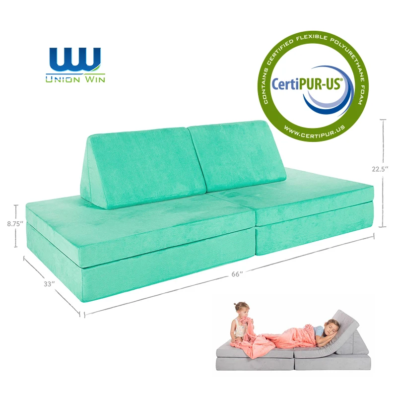 Divano Bambini Playing Foam Children Lump Couches Living Room Kids Play