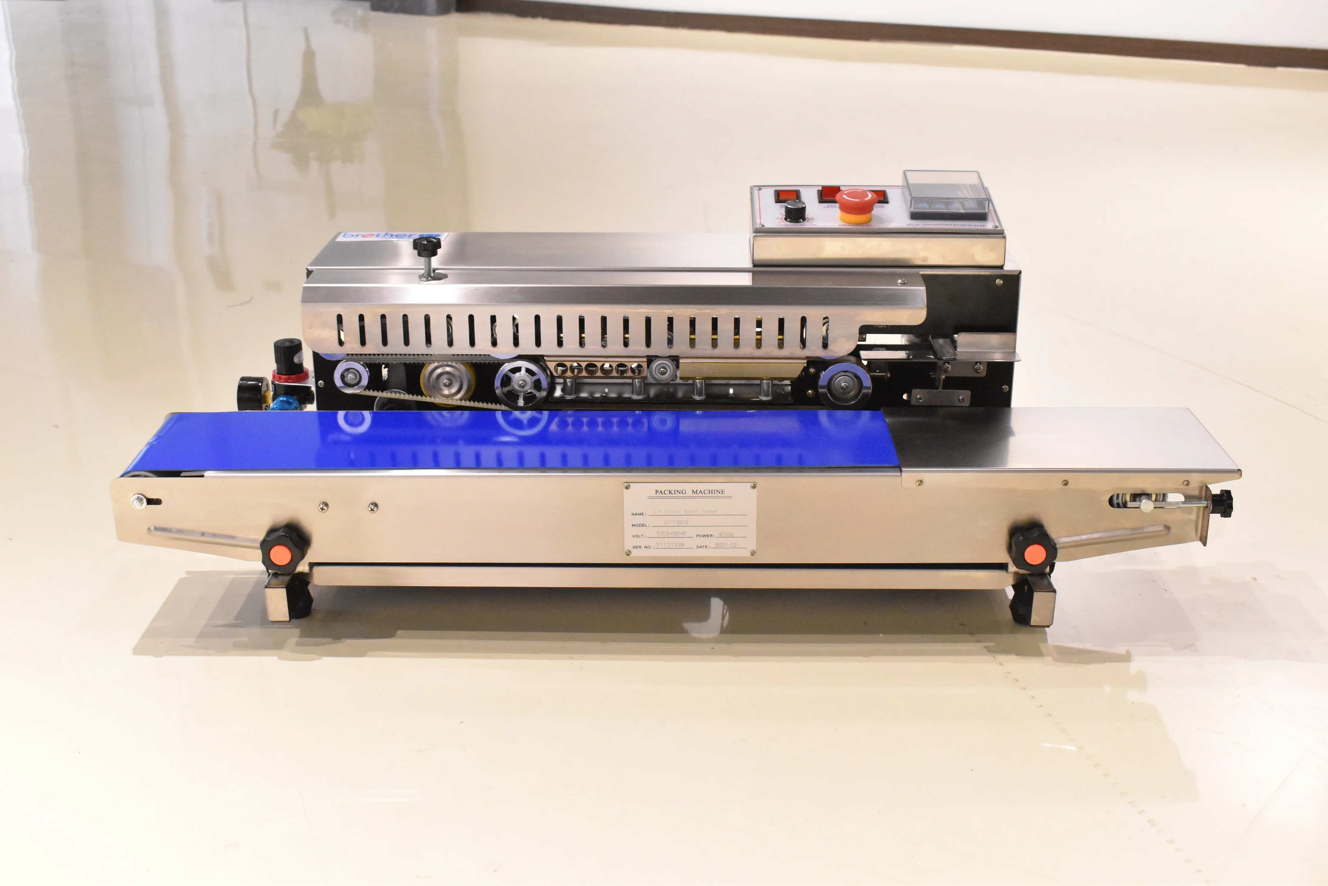 Brother Potato Chips Gas Plastic Bag Band Sealer Heat Sealing Packing