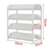 Blanco, estilo doble inclinado, 50*25*55cm