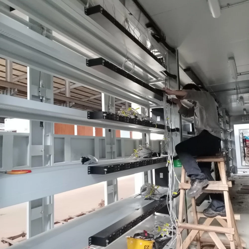 ACT Bitcoin Farm Container 20HQ 210 Rack Space Quick Deployment