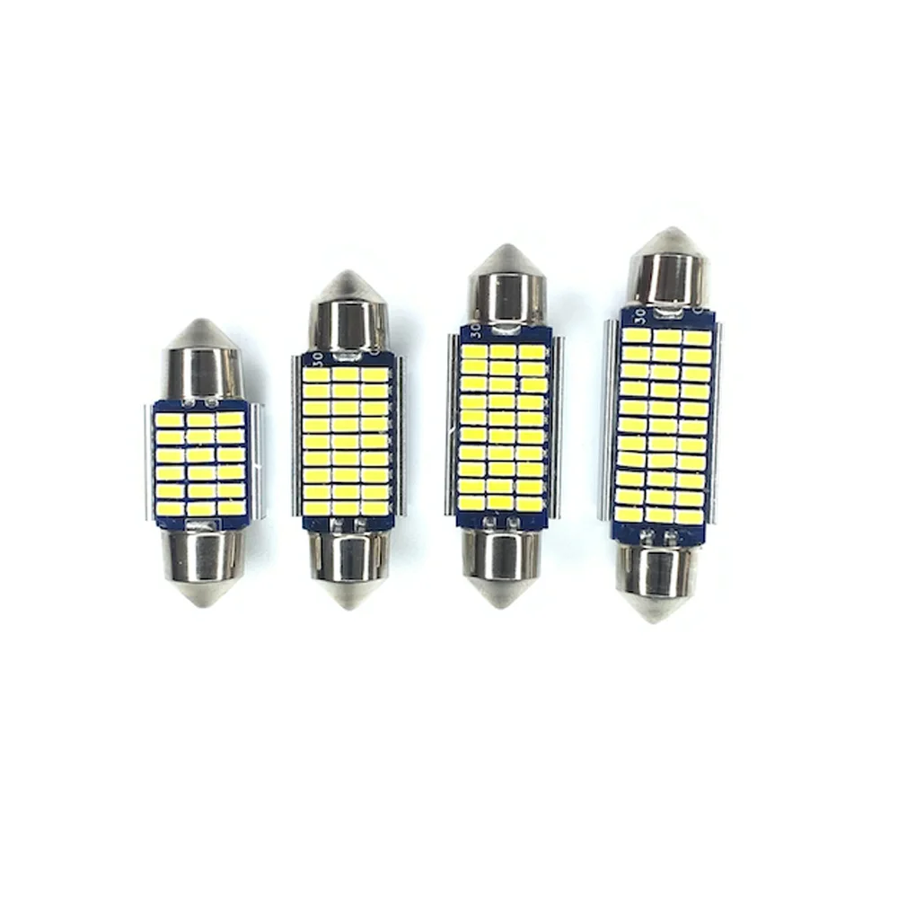 Source C10W C5W LED Canbus Festoon 39mm 42mm for car Bulb Interior Reading License Plate Lamp White Free Error on m.alibaba.com