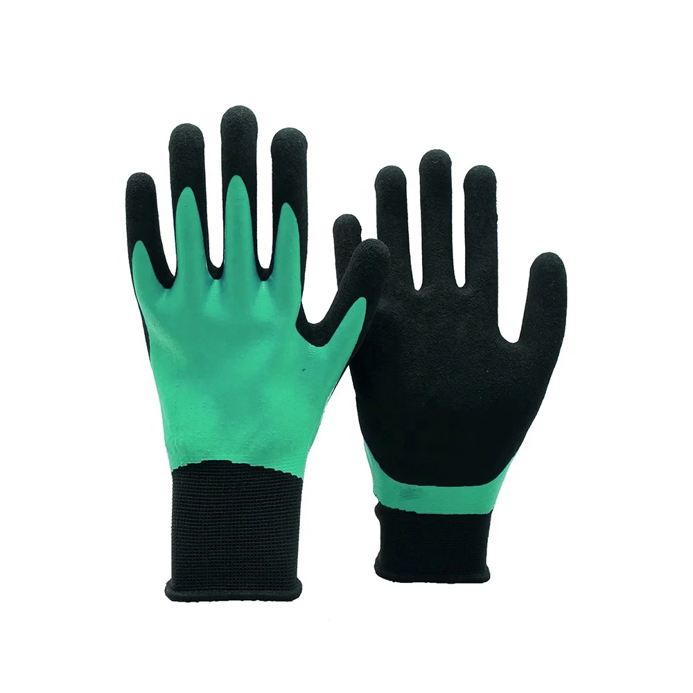 gloveman latex coated work gloves good grip impermeable high