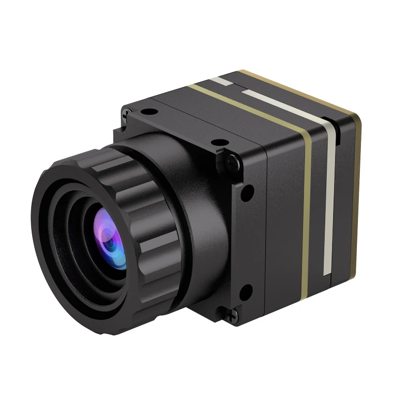 HDANIEE Night Vision Thermal Imaging Drone Camera CVBS 256x192 4mm Metal Thermal Module