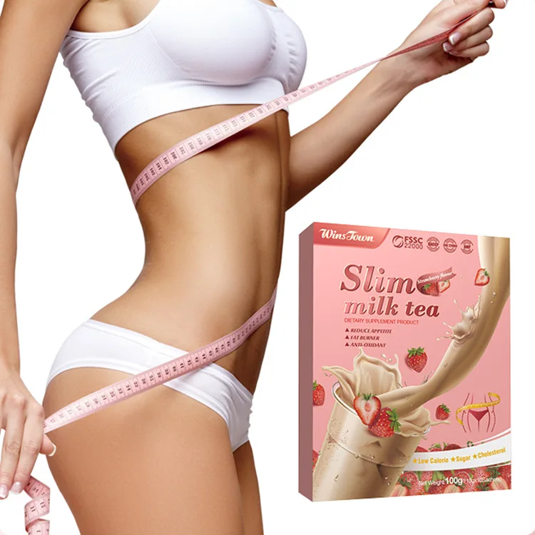 Slimming Tea Private Label Fast Weight Loss Body Hot Selling Skinny Tetox Flat Tummy Wholesale Detox Slim Milk Tea