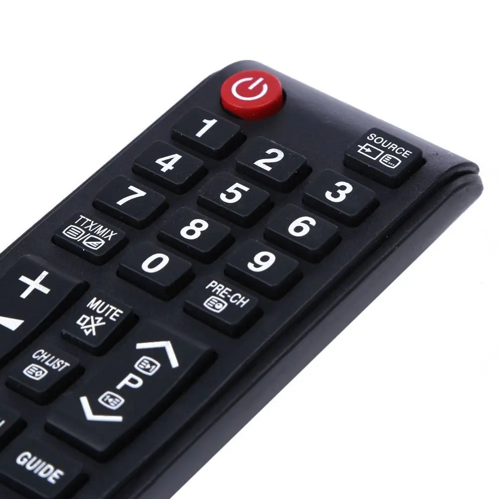 Universal ABS Plastic Custom Function Fixed Code Remote Control for Samsung Smart LCD LED HD TV 1-Year Warranty