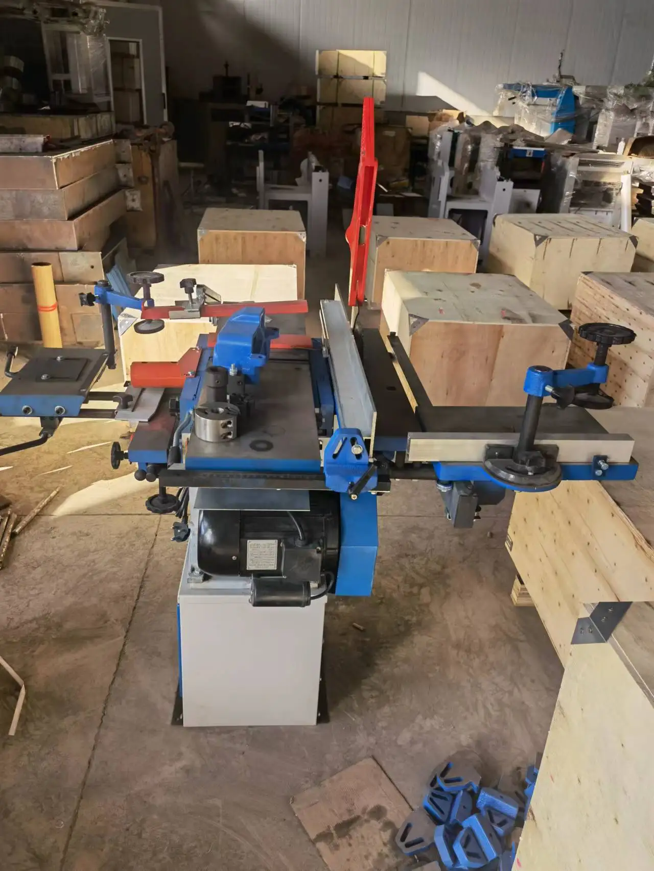 Five Functions All In One Woodworking Planer Woodworking Drilling Machine Woodworking Sawing