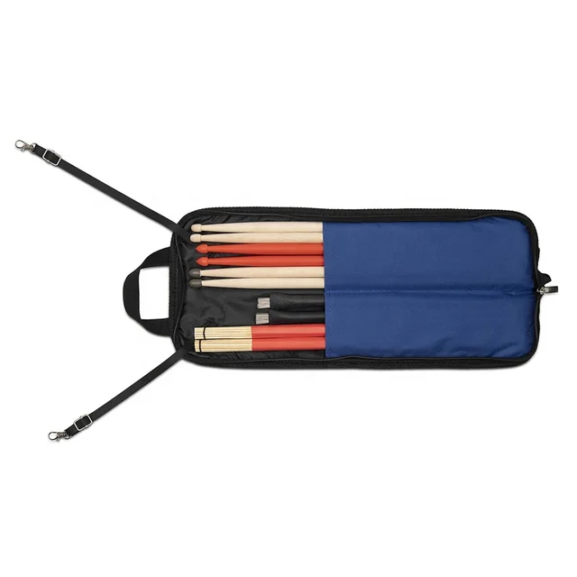 Outdoor Drum Sticks Storage Pouch Handbags Heavy Duty Drumsticks Bag Holder with Handle Portable Blue Thickenend Drum Stick Bags