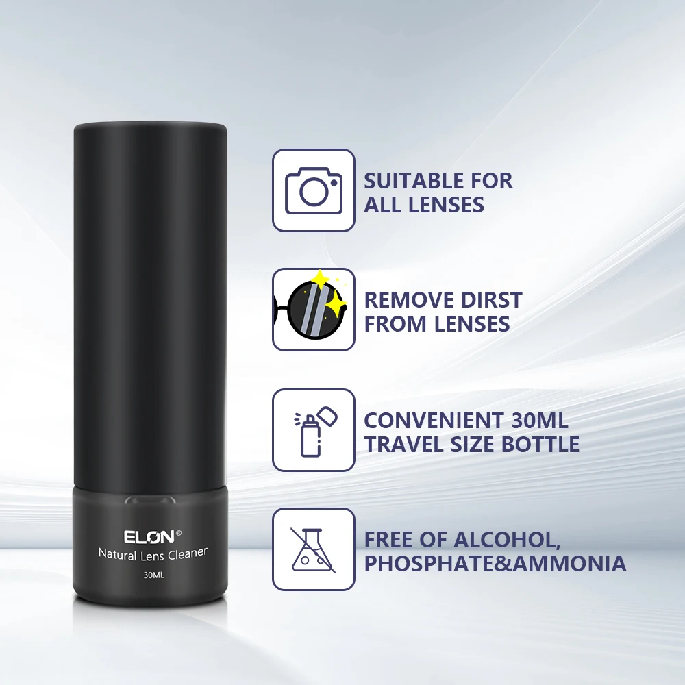 Essentials 6 in 1 Camera Lens Cleaning Kit with Lens Cleaning Pen Liquid Solution for Optical Lens and Digital Cameras