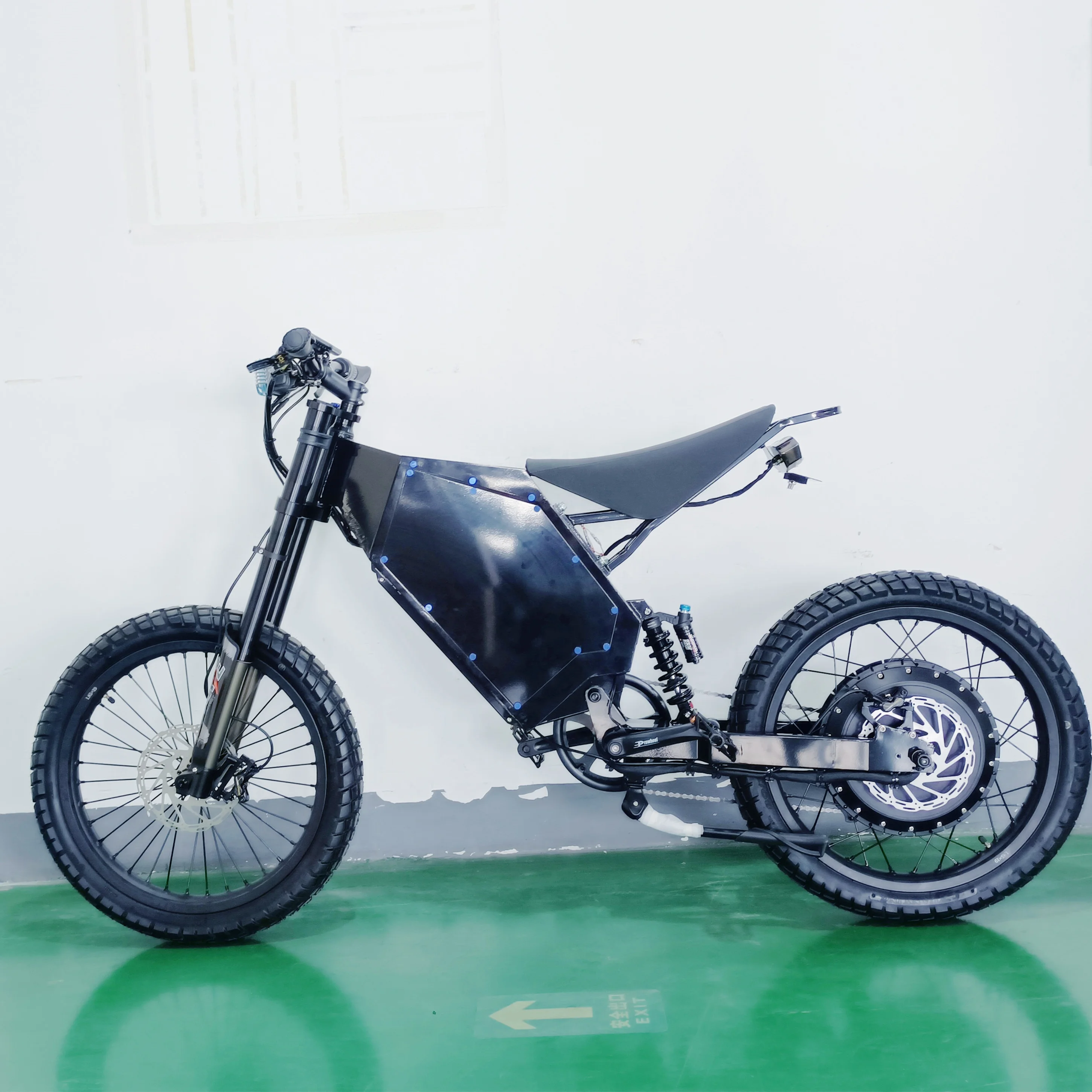 72 В 8000 Вт Электрический мотоцикл/мотоциклетный мотор 8 кВт/8