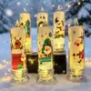 Modèle mixte de Noël 4 images 12 cm avec socle