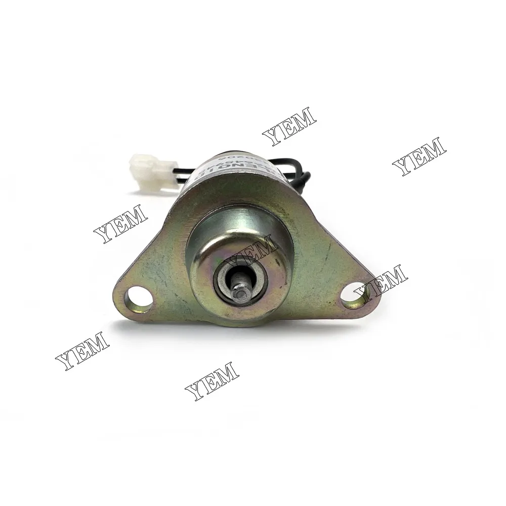 For Yanmar Diesel Engine 4TNE88 Shutdown Solenoid 129209-77950 HD46645945 3