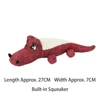 Denim Red Crocodile Corn Grid Toy