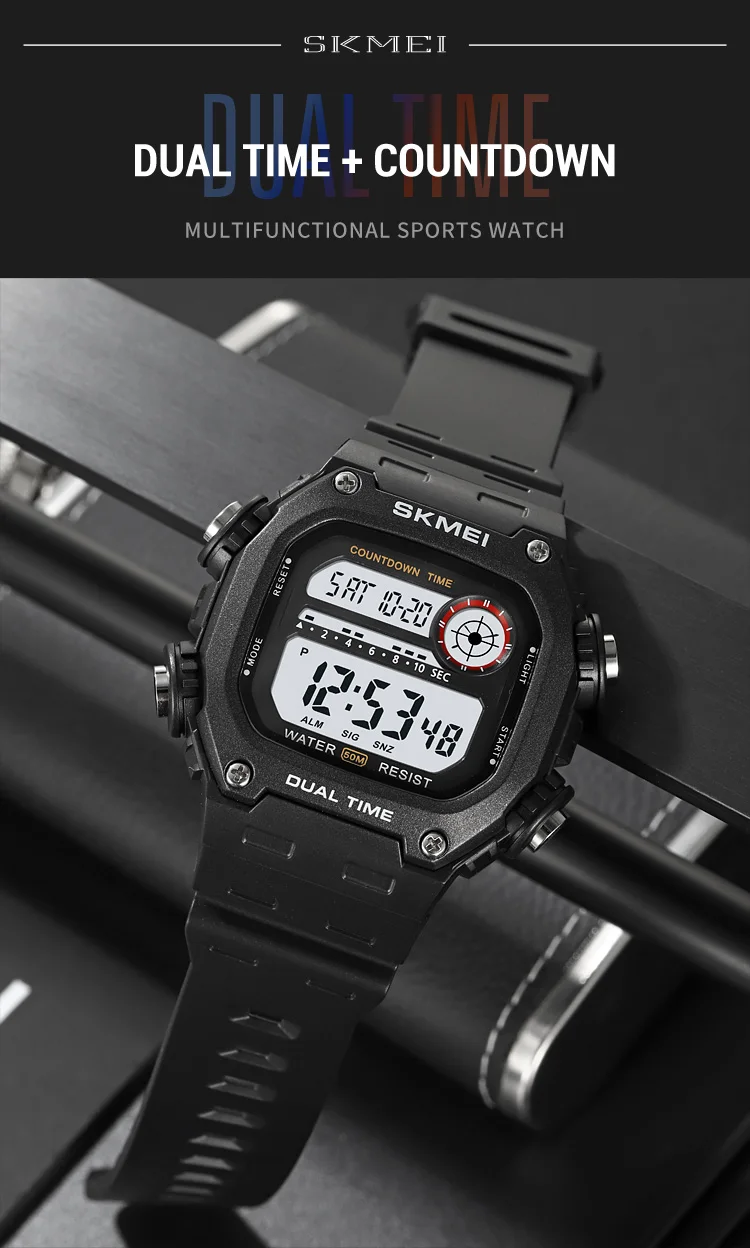 Skmei 2126 Multifunctional Sports Digital watch For Men And Women