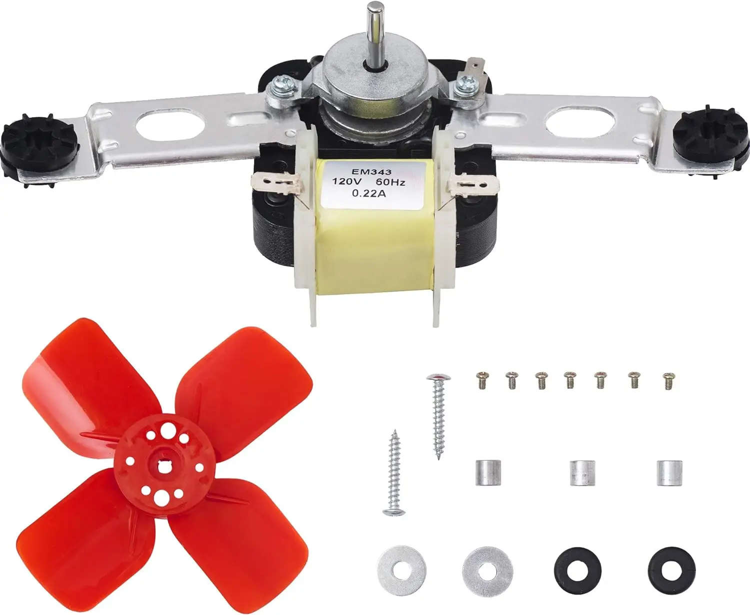 Jointgo Robust Høy Kvalitet 120V Evaporator Vifte Motor Kit kjøleskap/fryserdeler Modell 482731