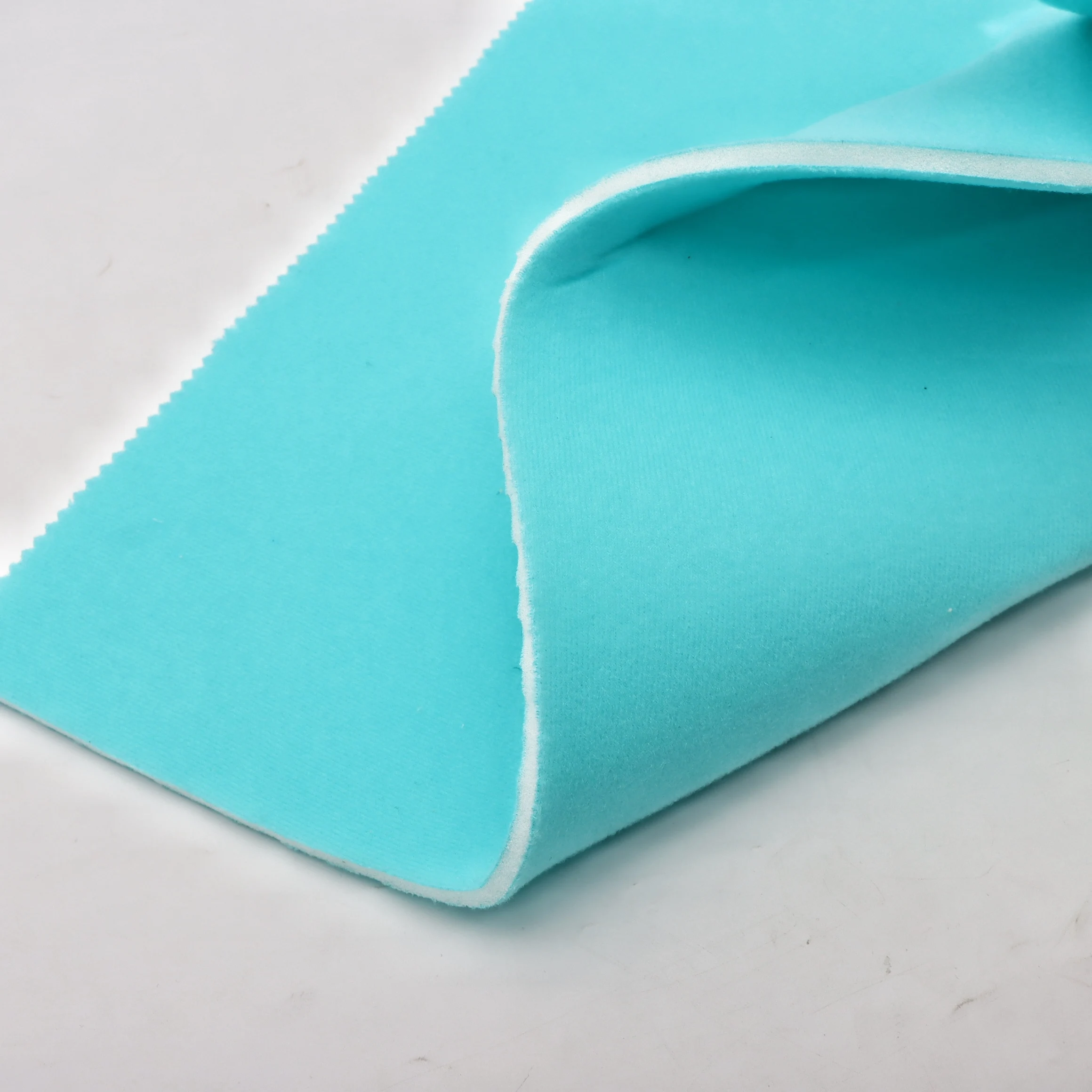 Wykonana na zamówienie przyjazna dla skóry jedwabista dwustronna laminowana tkanina, używana do pasów ochronnych na talii/regulowanych opasek do immobilizacji złamań