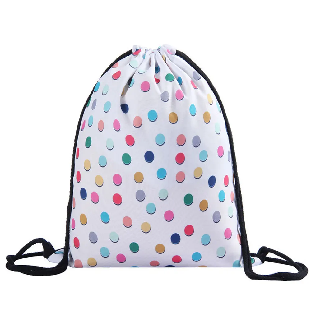 black cord backpack