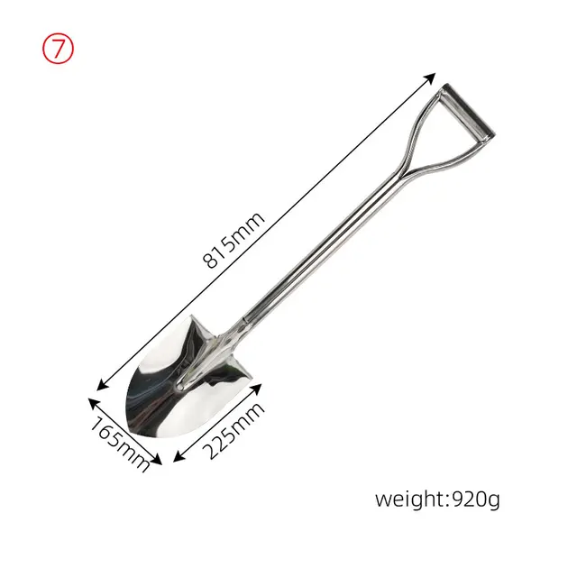 Durable Stainless Steel Garden Shovel Set Multiple Sizes for Household and Professional Gardening