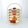 Five-tier multi-purpose rack (gold set)
