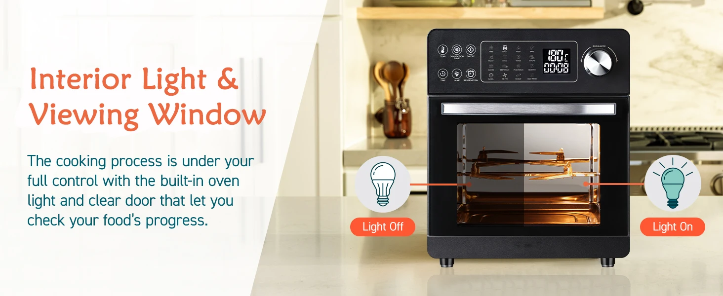 16in1 Multifunctional Air Fryer Oven Home Use Programmable Oven With