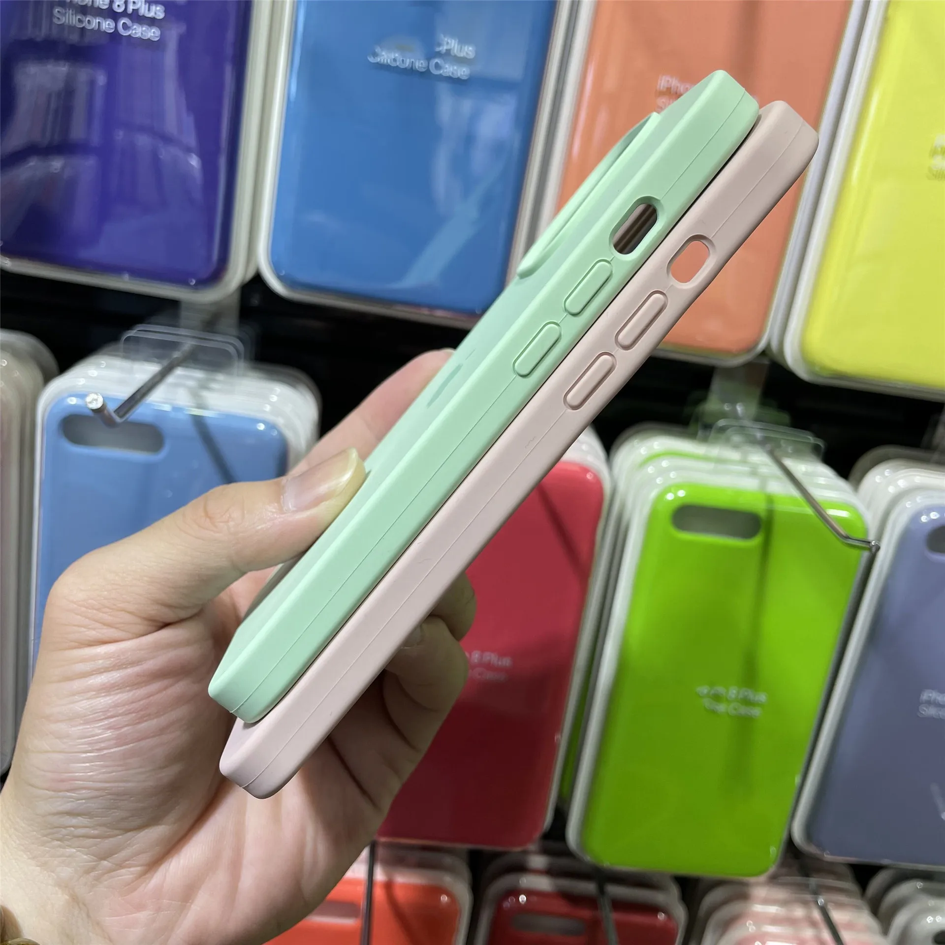 Luxury Original Silicone Phone Case For 13 7 8 Plus For Cover For