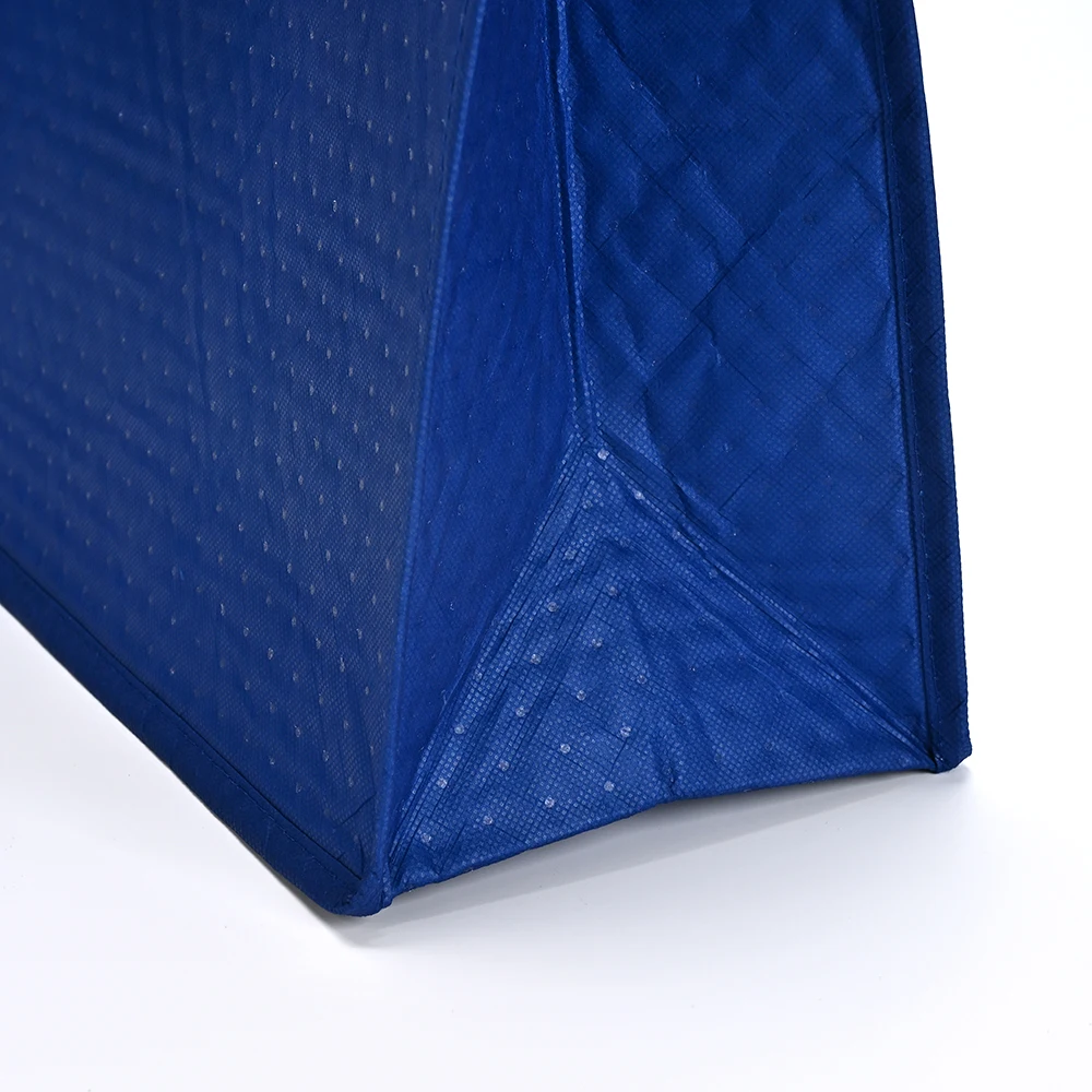 Wholesale Eco-Friendly Recycled RPET Linen Cosmetic Bag Customized Logo Waterproof Shopping Bag Recyclable details