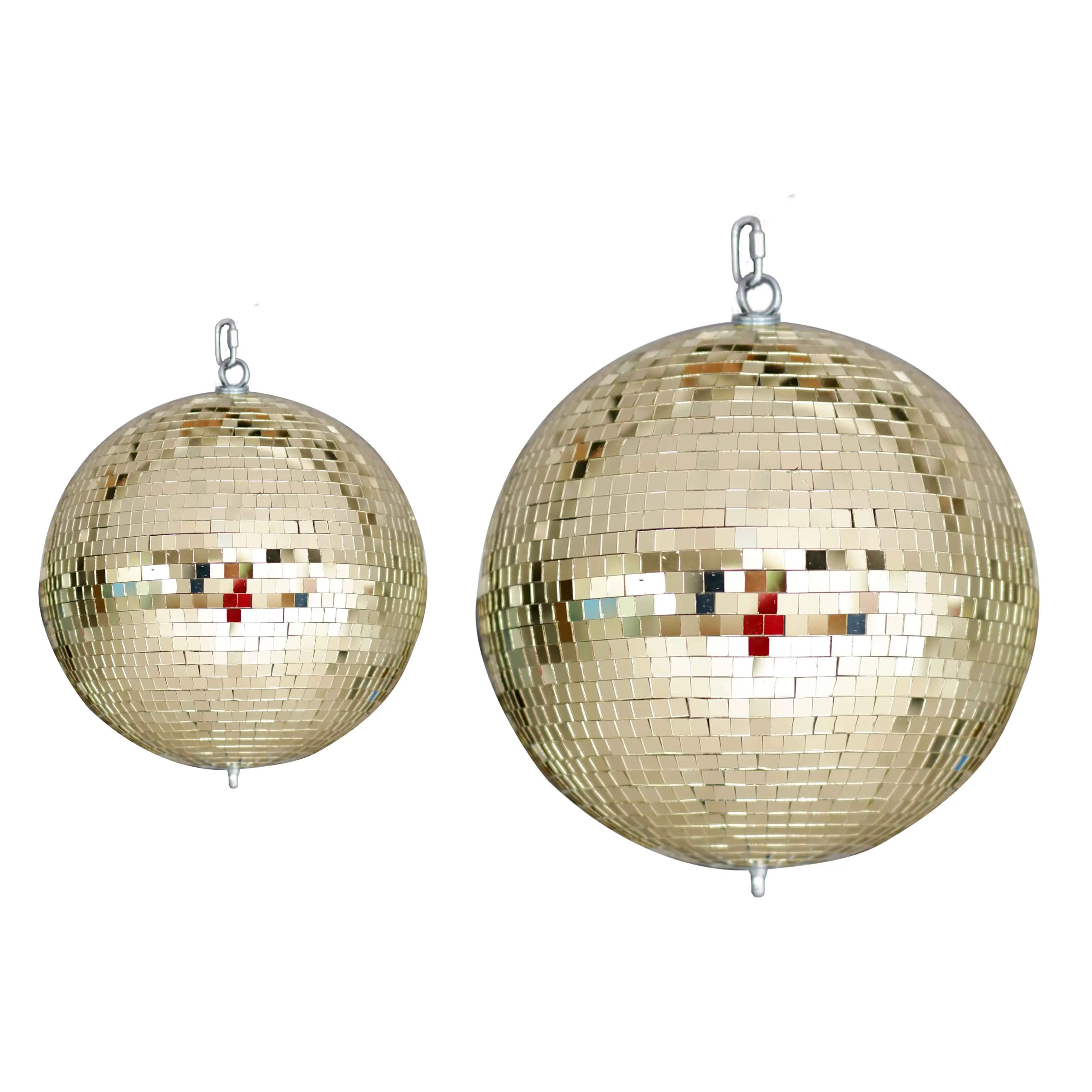 Set of 25 Gold Mirror Disco Balls – ThePrettyPartyBoxx