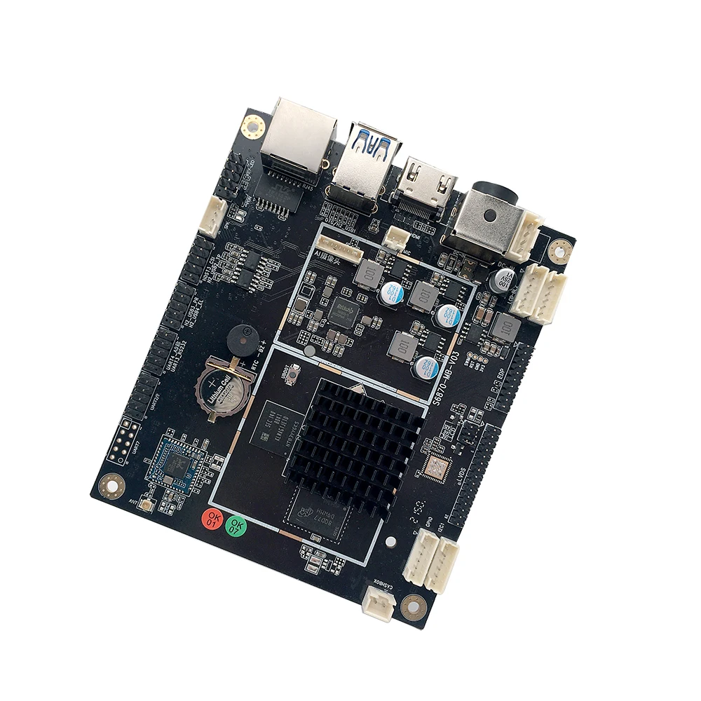 Android development board with 3G 4G LET SIM card slot RK3568 4-core CPU SDK provided motherboard