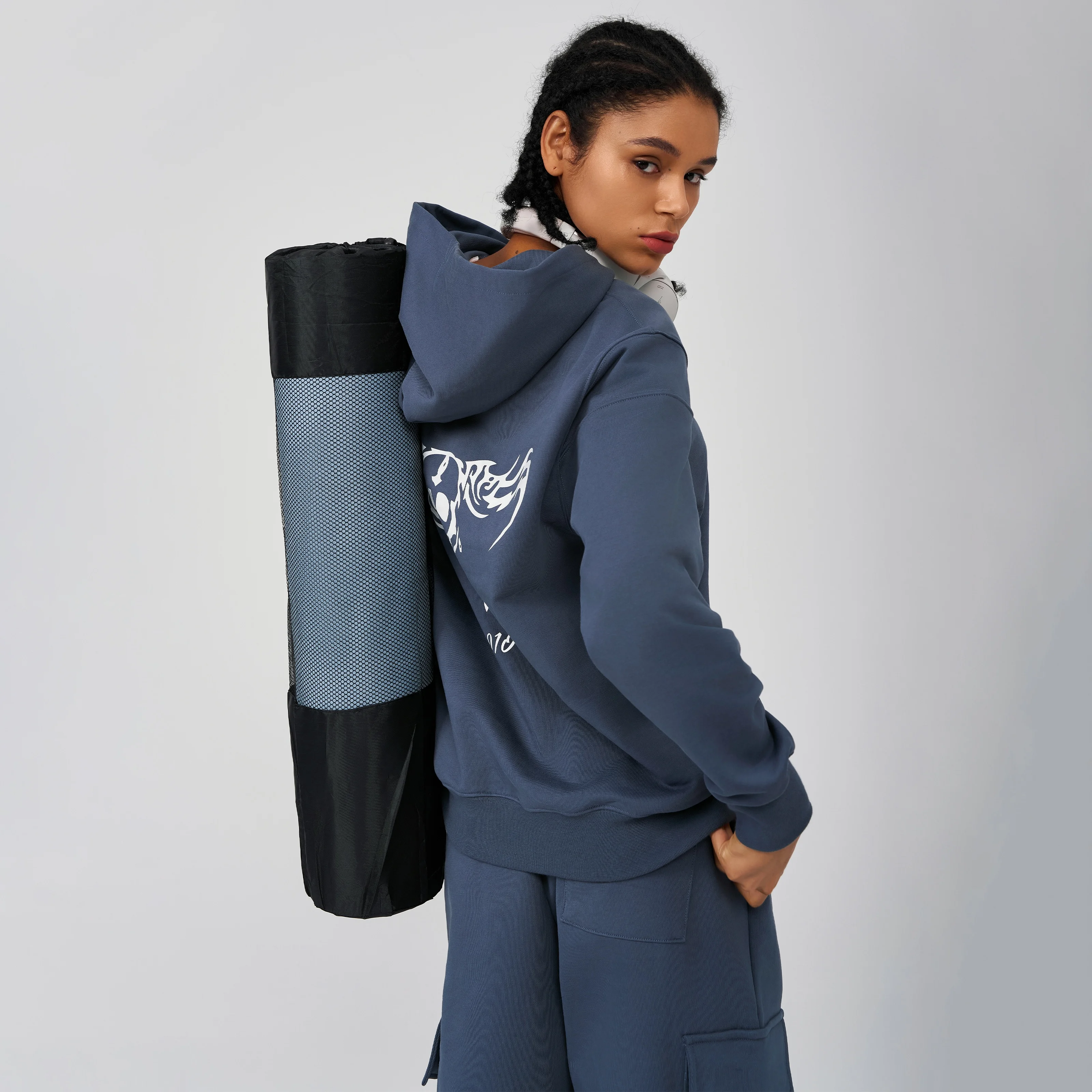 Custom Logo 425 Gsm 100% Cotton Luxury Hoodie for Women Wholesale