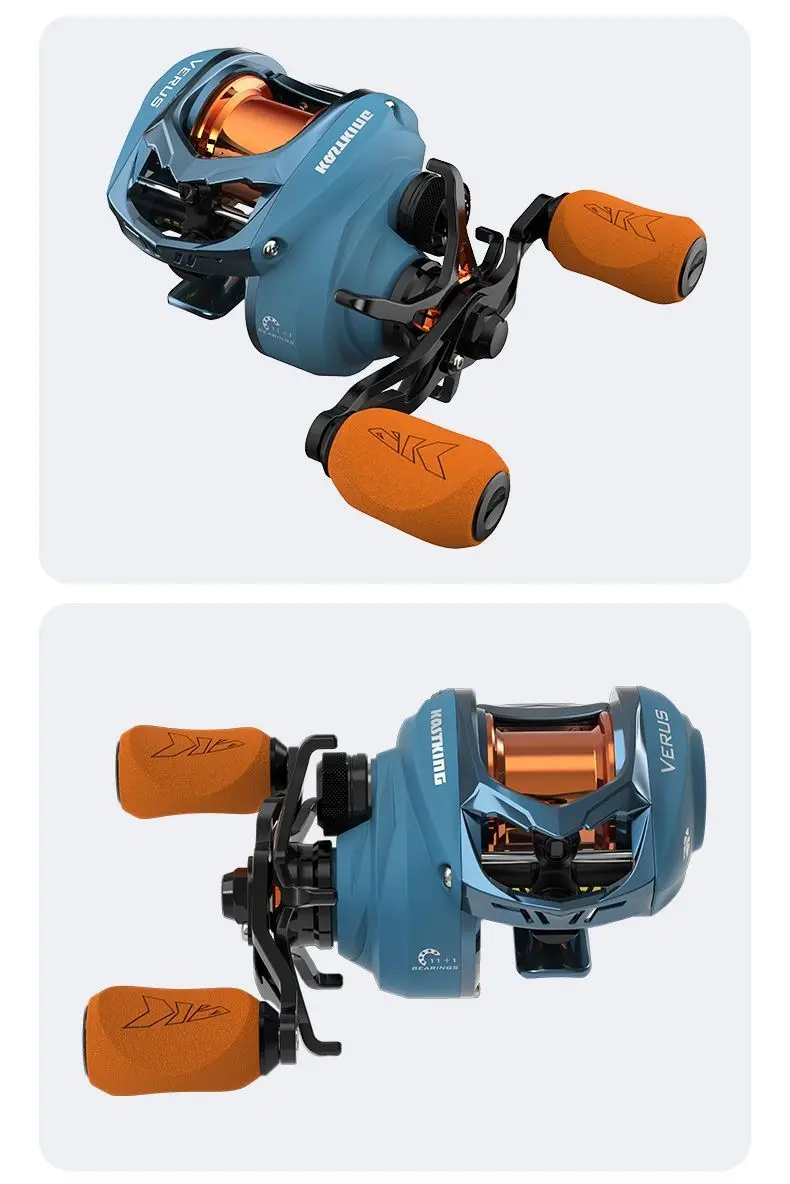 Kastking Verus Casting Reel High Speed Smooth Operation Drag - Temu Canada