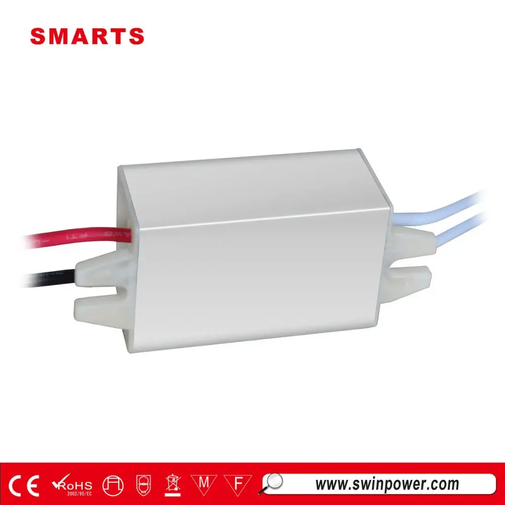 Горячая распродажа IP67 водонепроницаемый мини 12 в 12 вт светодиодный драйвер 7 вт