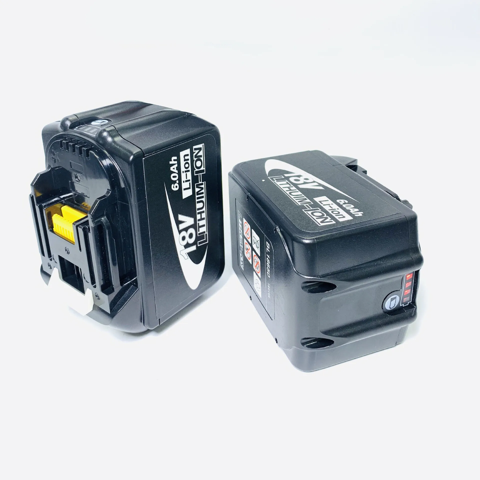 18V 6.0Ah BL 18650 リチウムバッテリーパックとUSB充電器