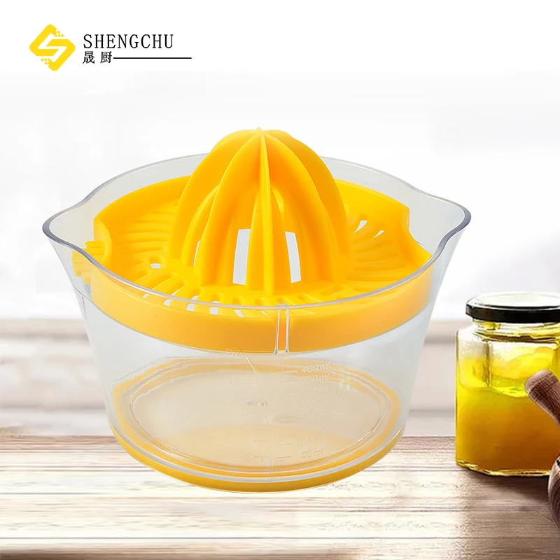 Plastic Manual Juicer Press Multi-Functional Fruit Squeezers