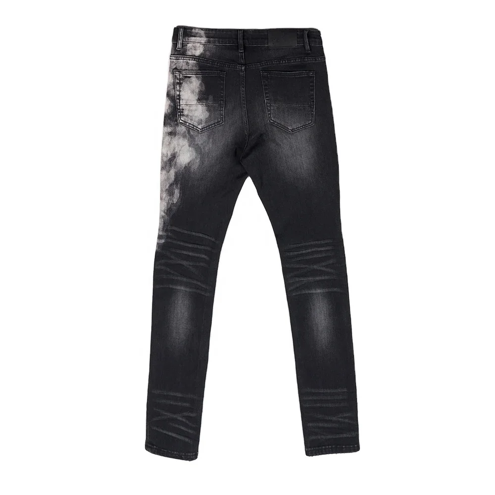 Nova Moda Calças Jeans Atacado logotipo Personalizado Slim Fit