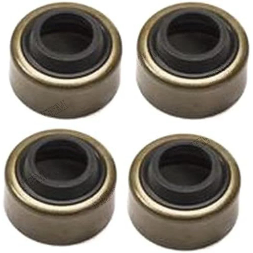 4PCS Valve Stem Seal 1C010-13150 for Kubota Engine D1105 V1505 V3300 V3600