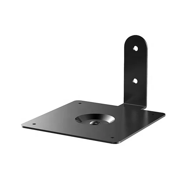Soportes Driver Muñón LED HLG320 – Acero 16GA Negro Con Cable De Alimentación De 4 Pies (soporte Tipo Brace)