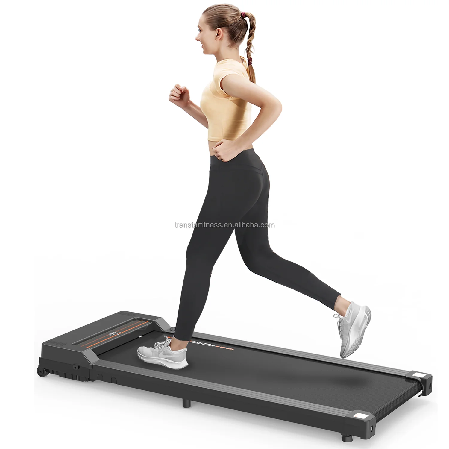 2025 Cardio Training Mini Under Desk Walking Pad Treadmill Trotadora Foldable Under Desk Treadmill for Home Fitness