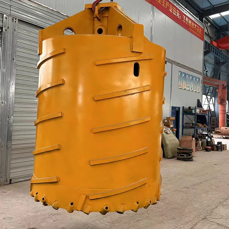 Drill Rock Drilling Core Barrel With Bullet Teeth For Bored Pile Foundation Drilling Rotary Rigs