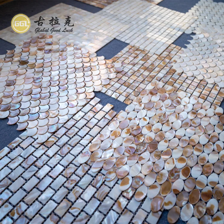 Natural Mother of Pearl Shell Mosaic for Kitchen Backsplash factory