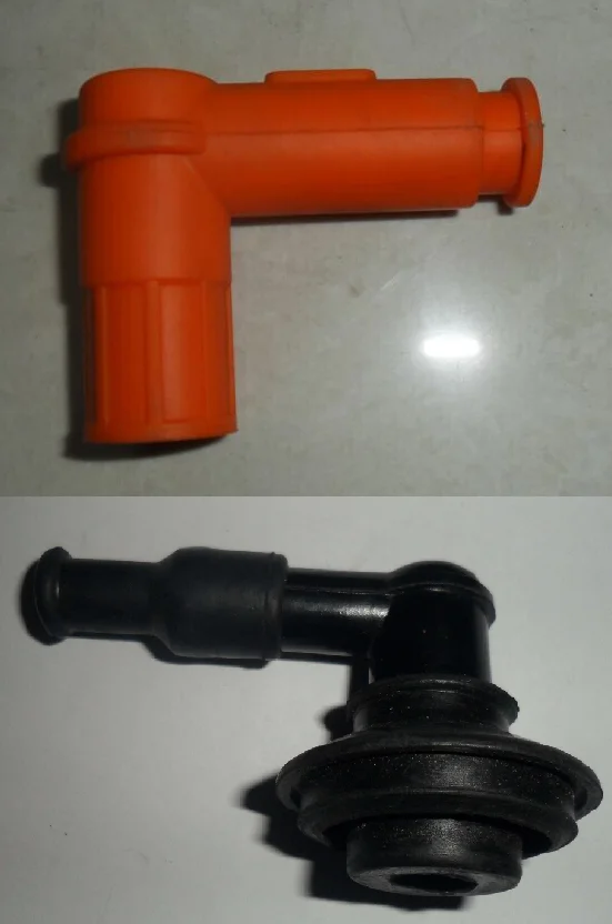 Автомобильная Катушка зажигания запчасти универсальная цветная резиновая крышка свечи зажигания мотоцикла колпачок катушки зажигания