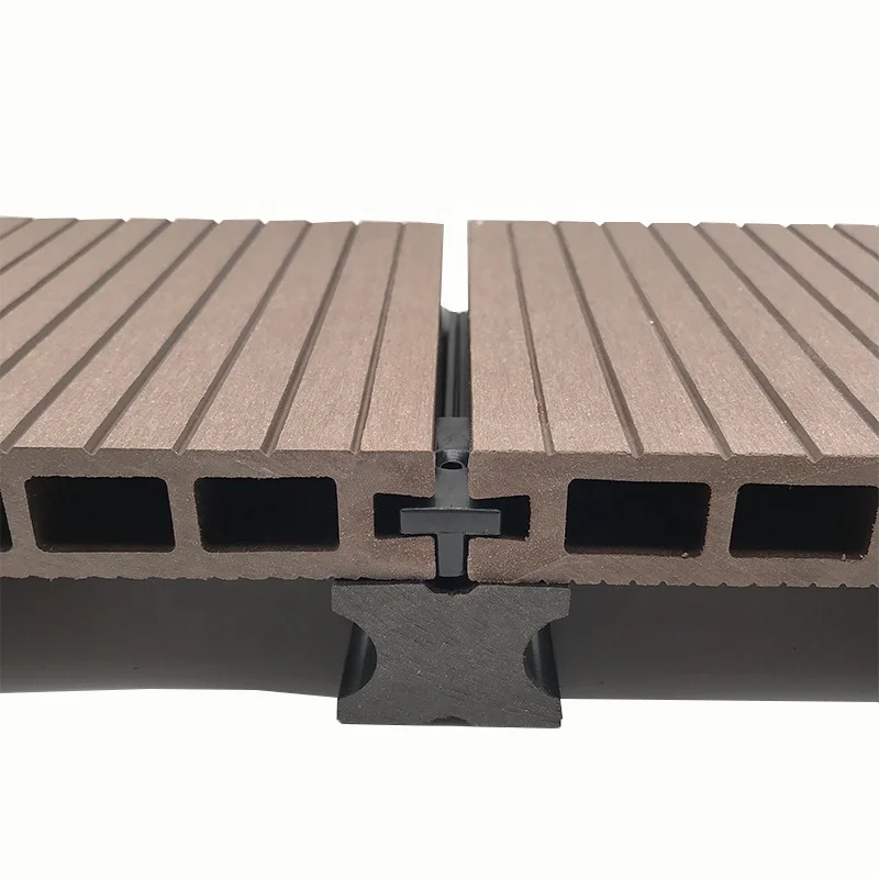 Cheap used wpc composite decking anti slip wood plastic composite wpc deck floor